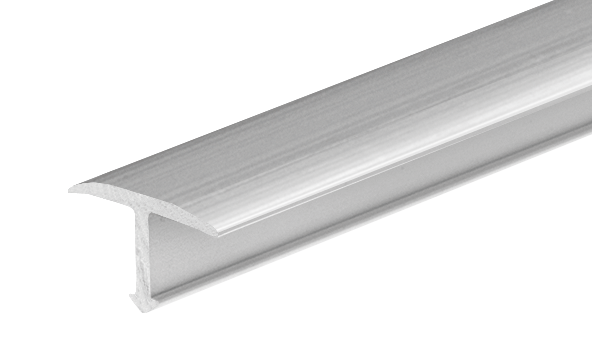 Profil fugowy aluminiowy gładki 14mm Cezar Naturalny 2,50m