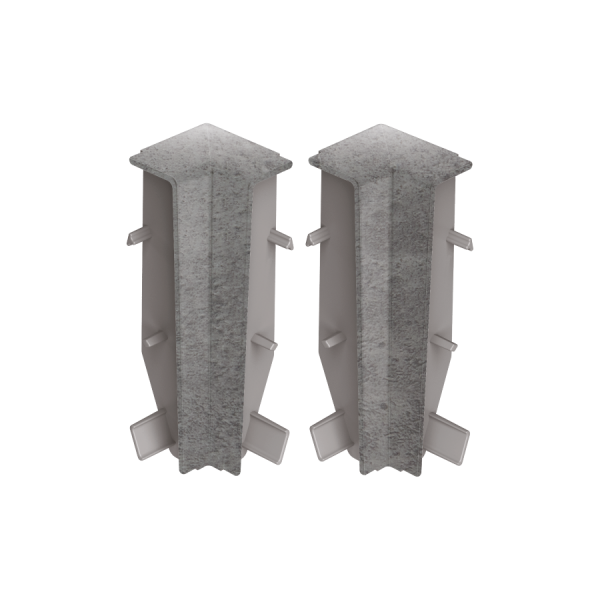 Internal corner for MASTERLINE skirting board 15x60mm 1 set = 2 pcs Cezar Grenlandia Mat