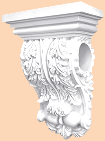 Wspornik górny WG-01 Cezar Biały