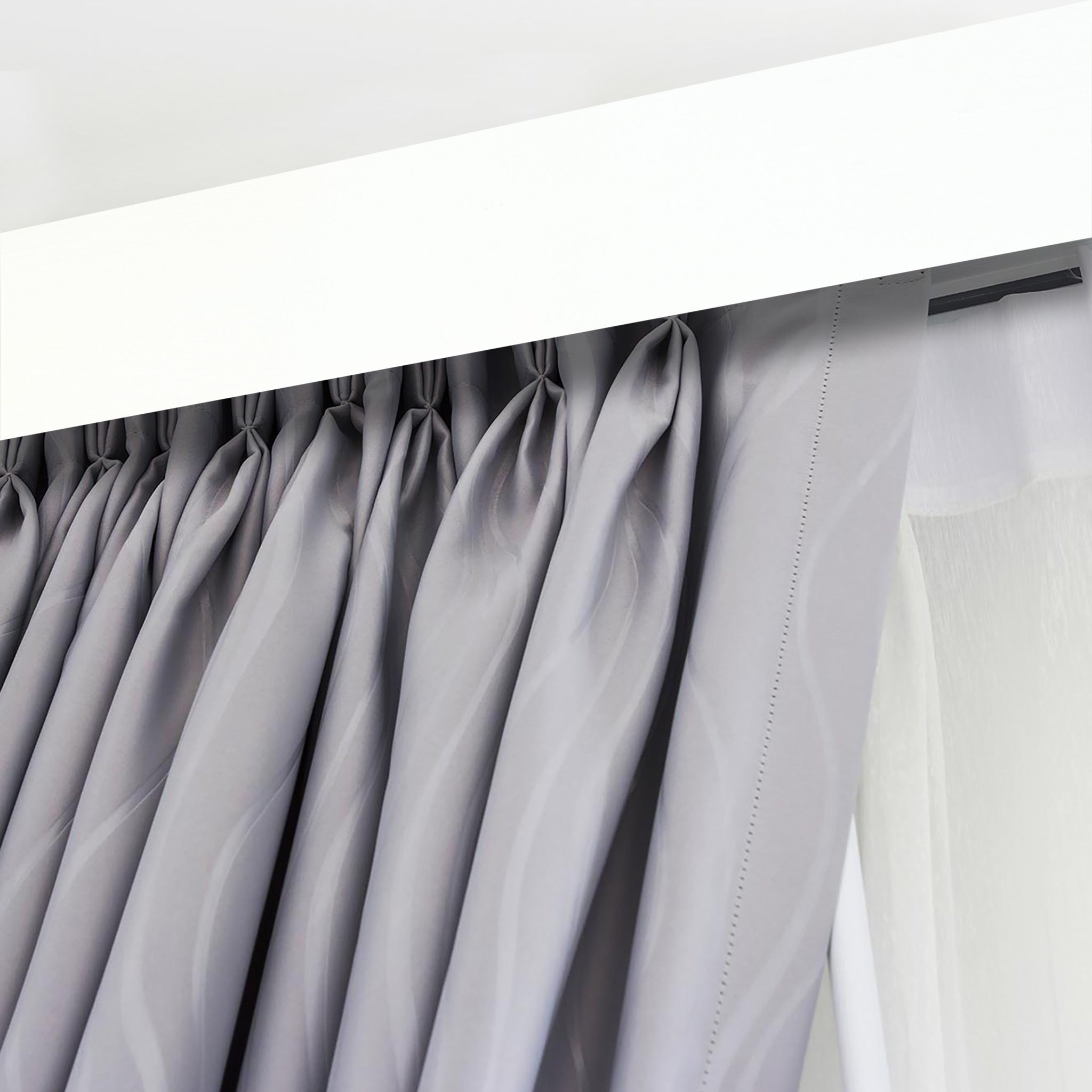 Maskownica PVC PROLINE 50x3000mm Cezar Biały