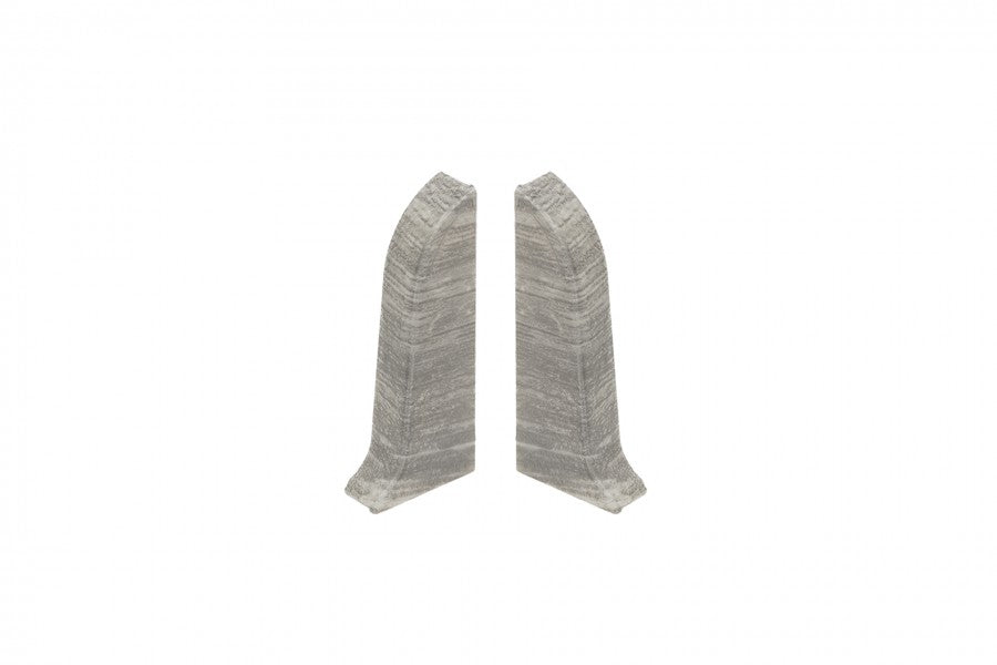 End caps for Classic skirting board 22x59mm 1 set = 2 pcs (L+R) Cezar Sardinia Oak Matt