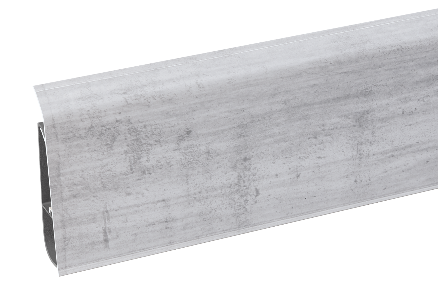 Listwa przypodłogowa PVC SOFTline 22,5x75mm Cezar Goth Clear Mat 2,20m