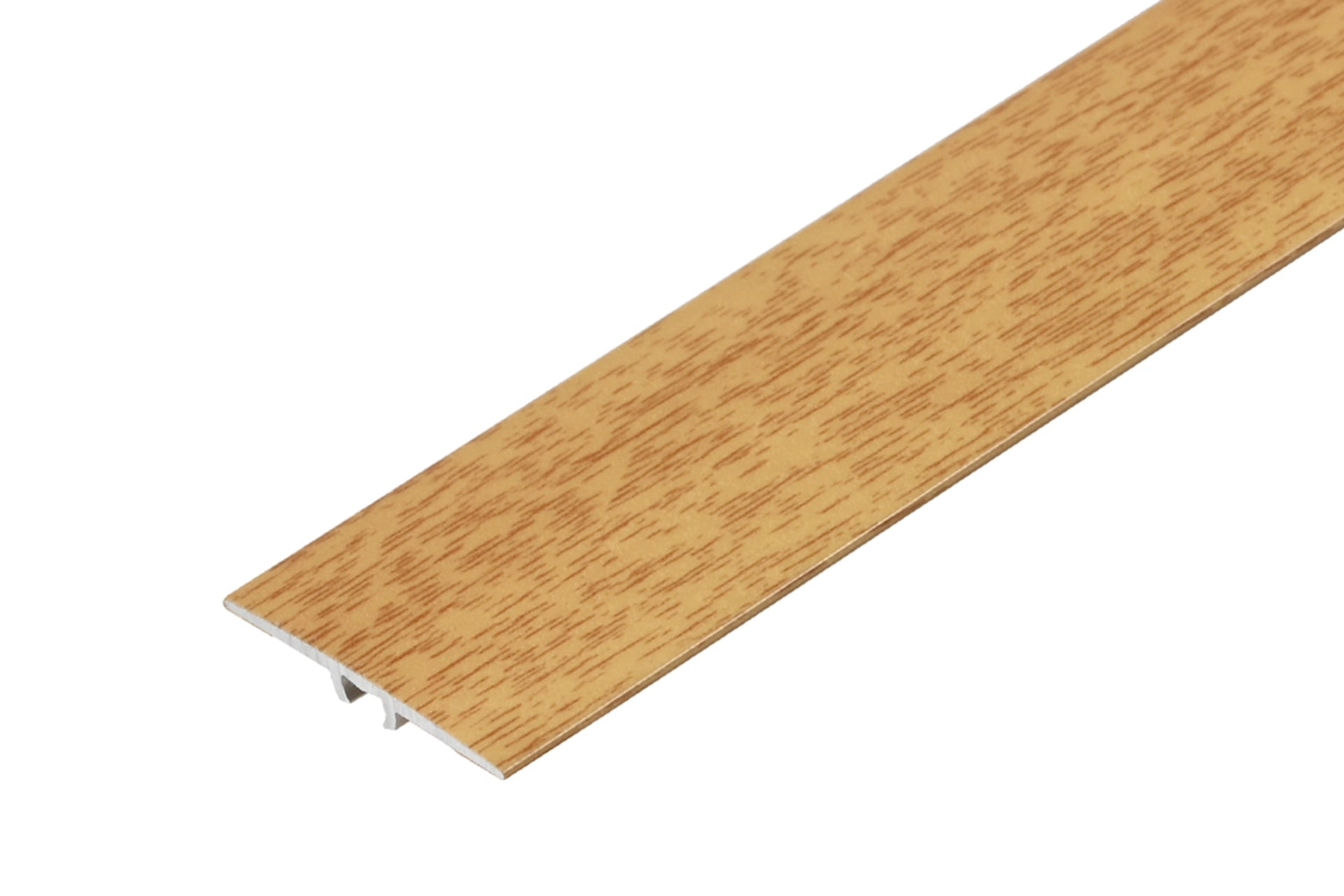 Profil progowy aluminiowy płaski 35mm 5w1 Cezar Dąb Szlachetny Mat 0,93m