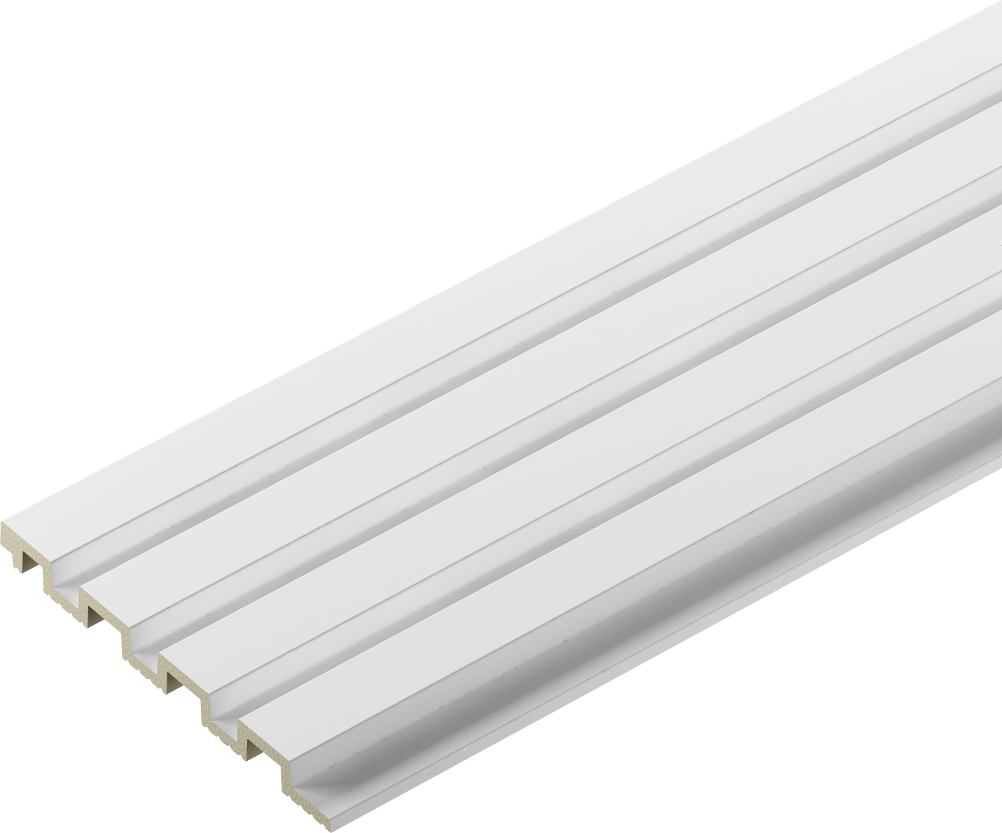 Panel ścienny THALIA02 179x15mm Cezar Biały mat 2,80m