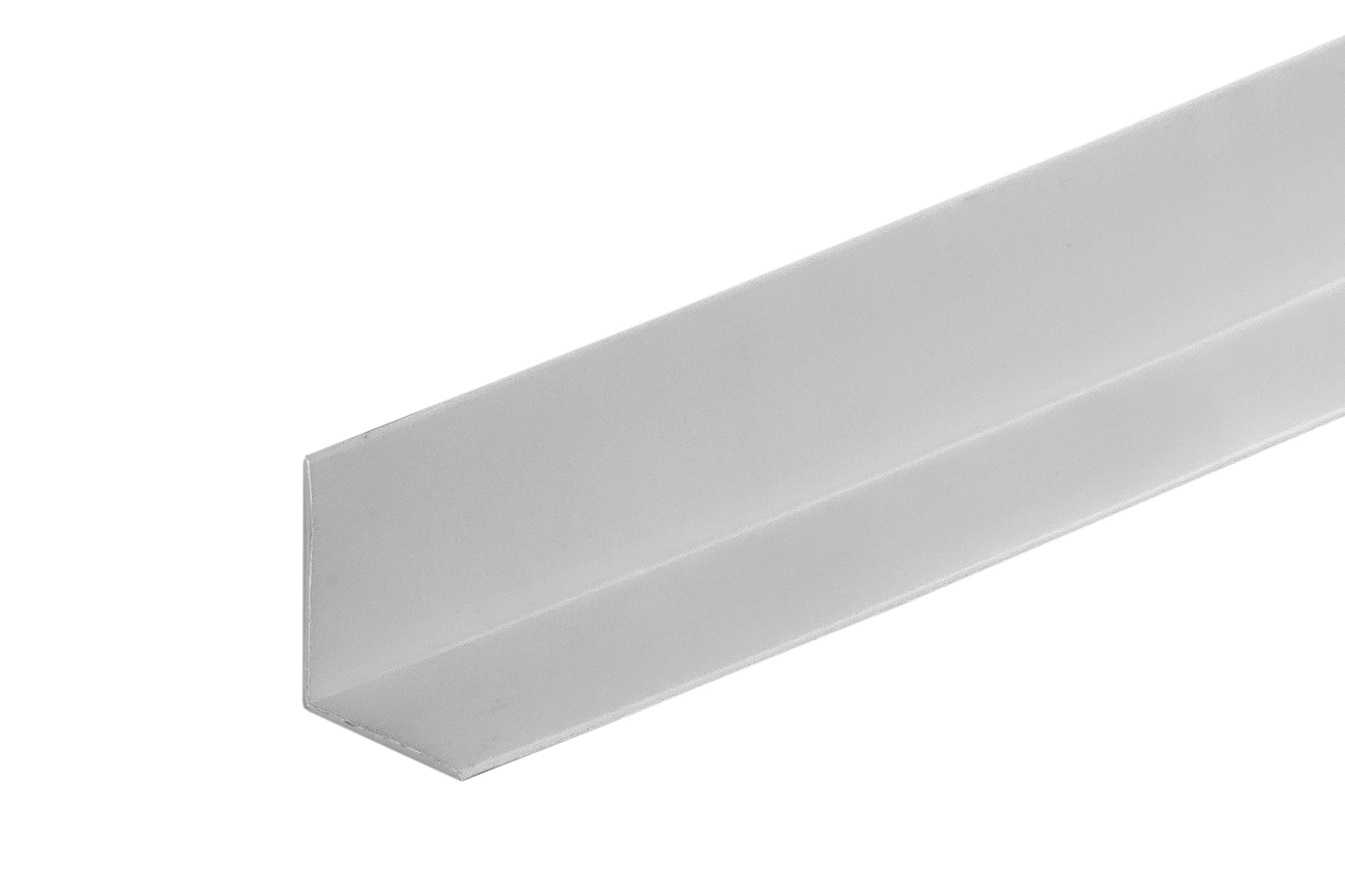 Taśma przypodłogowa PVC 24x28mm Cezar Szary Jasny Mat 5m