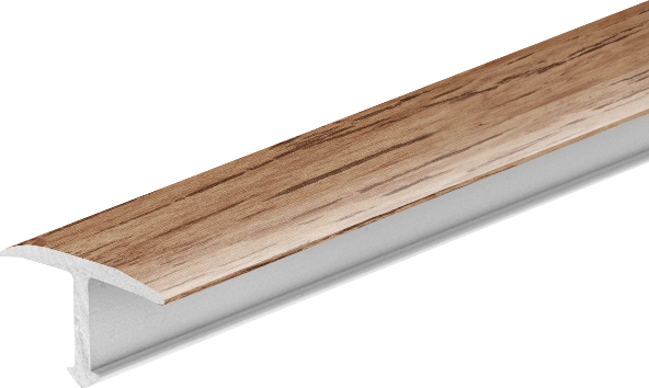 Profil fugowy gładki aluminiowy 14mm Cezar Dąb Hamilton Mat 2,50m