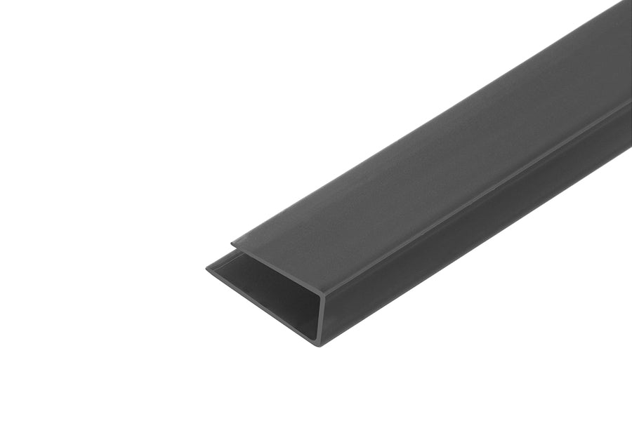 Listwa startowa do boazerii PVC Cezar Grafitowy RAL7024 Mat 3m