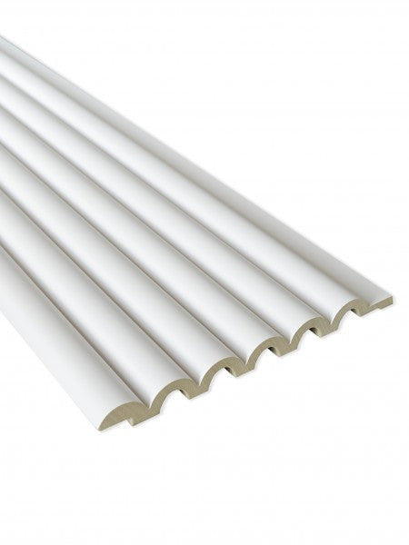 Panel ścienny LUGANO 400x35mm Cezar Biały Mat 2,60m