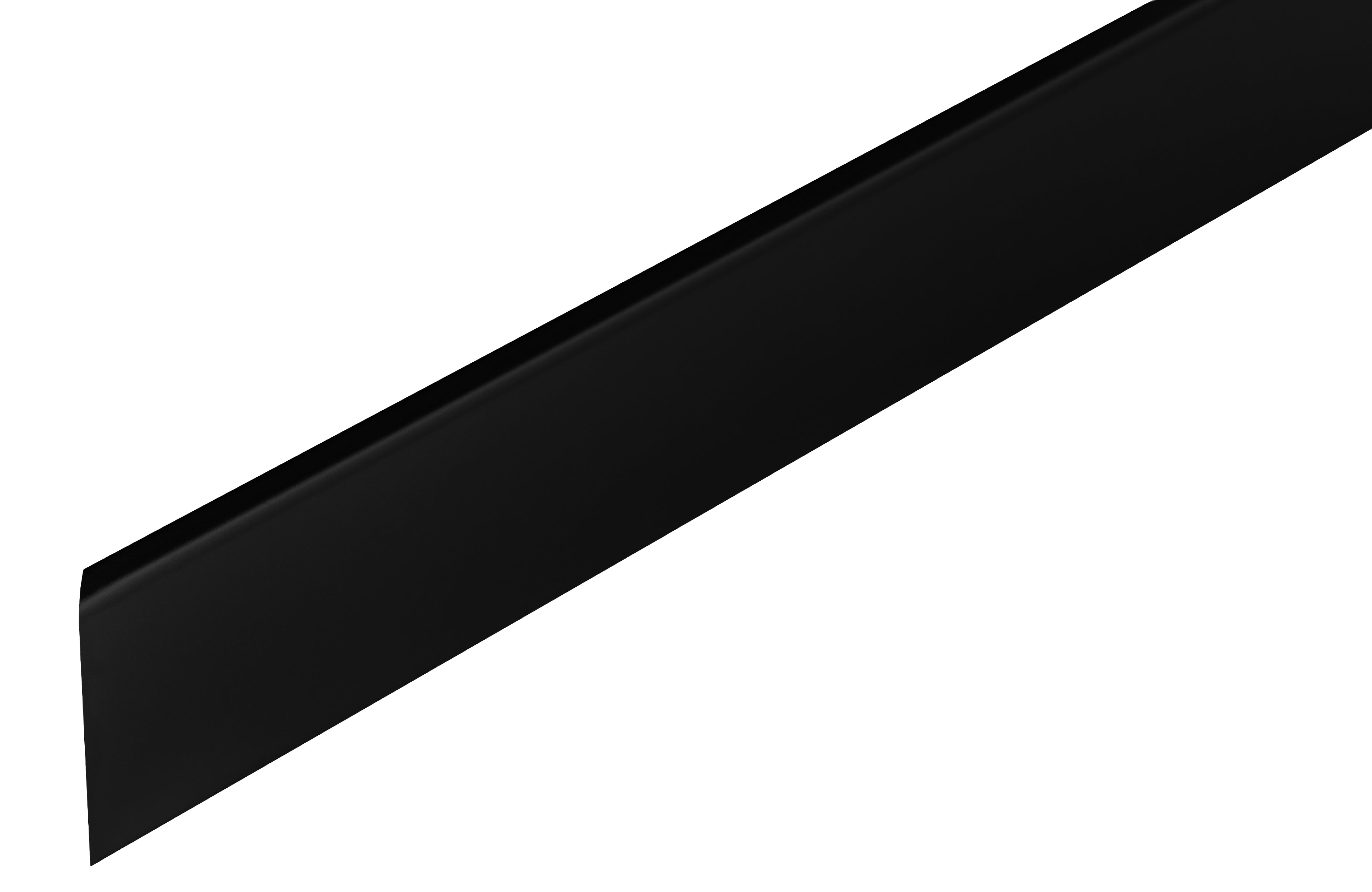 Listwa MDF przyp. LP 60x11mm R3 Narożnik gr. 11mm Cezar Czarny RAL9005 Matowe 0,38m