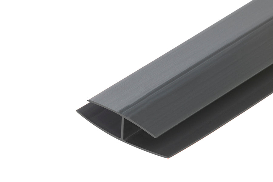 Listwa łącząca do boazerii PVC H Cezar Grafitowy RAL7024 Mat 3m