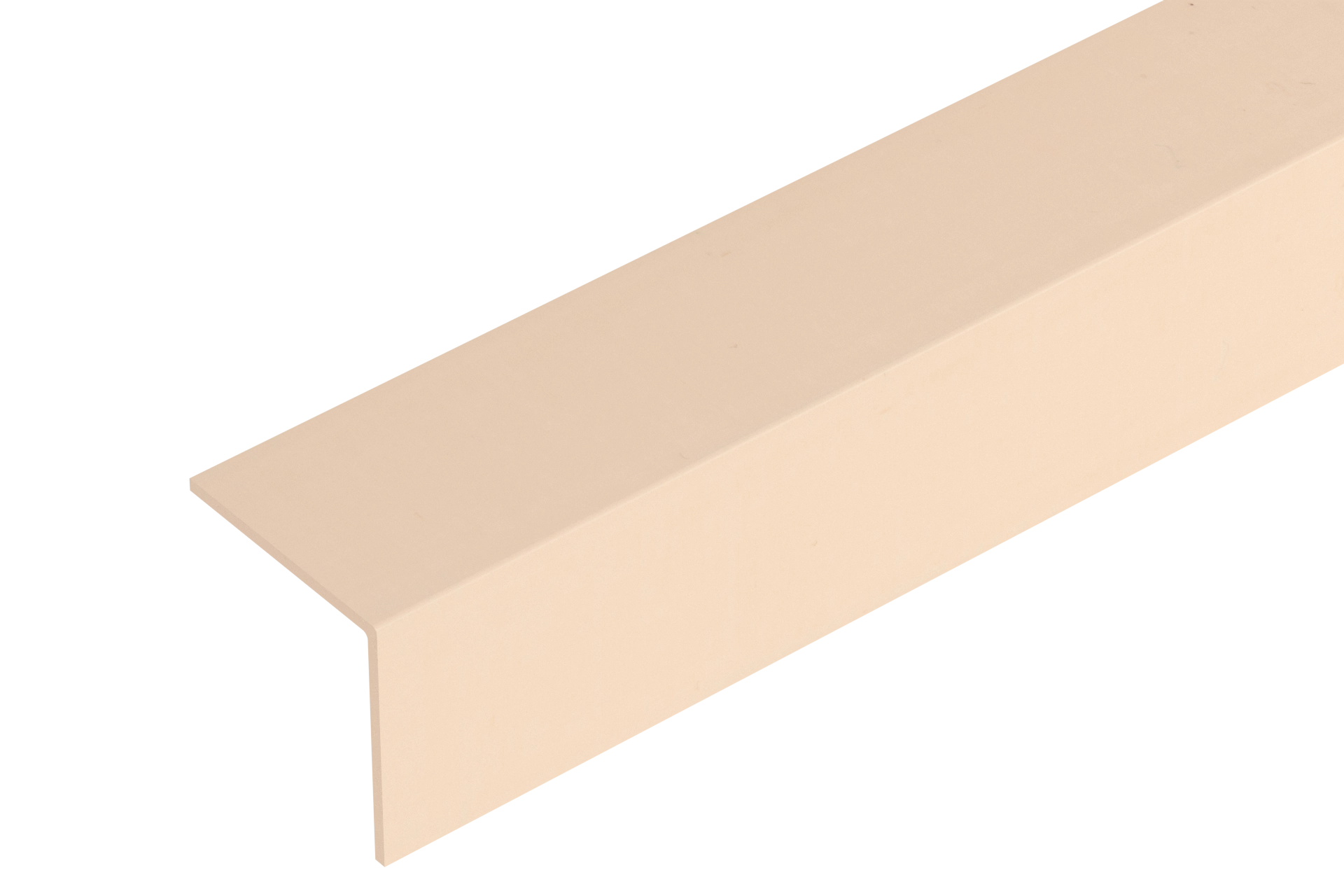 Kątownik PVC 15x15x1,1mm Cezar Kość Słoniowa Mat 2,75m