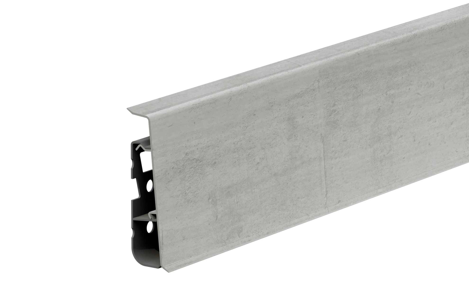 Listwa przypodłogowa PVC Hi Line Prestige 22x75mm Cezar Goth Clear Mat 2,50m