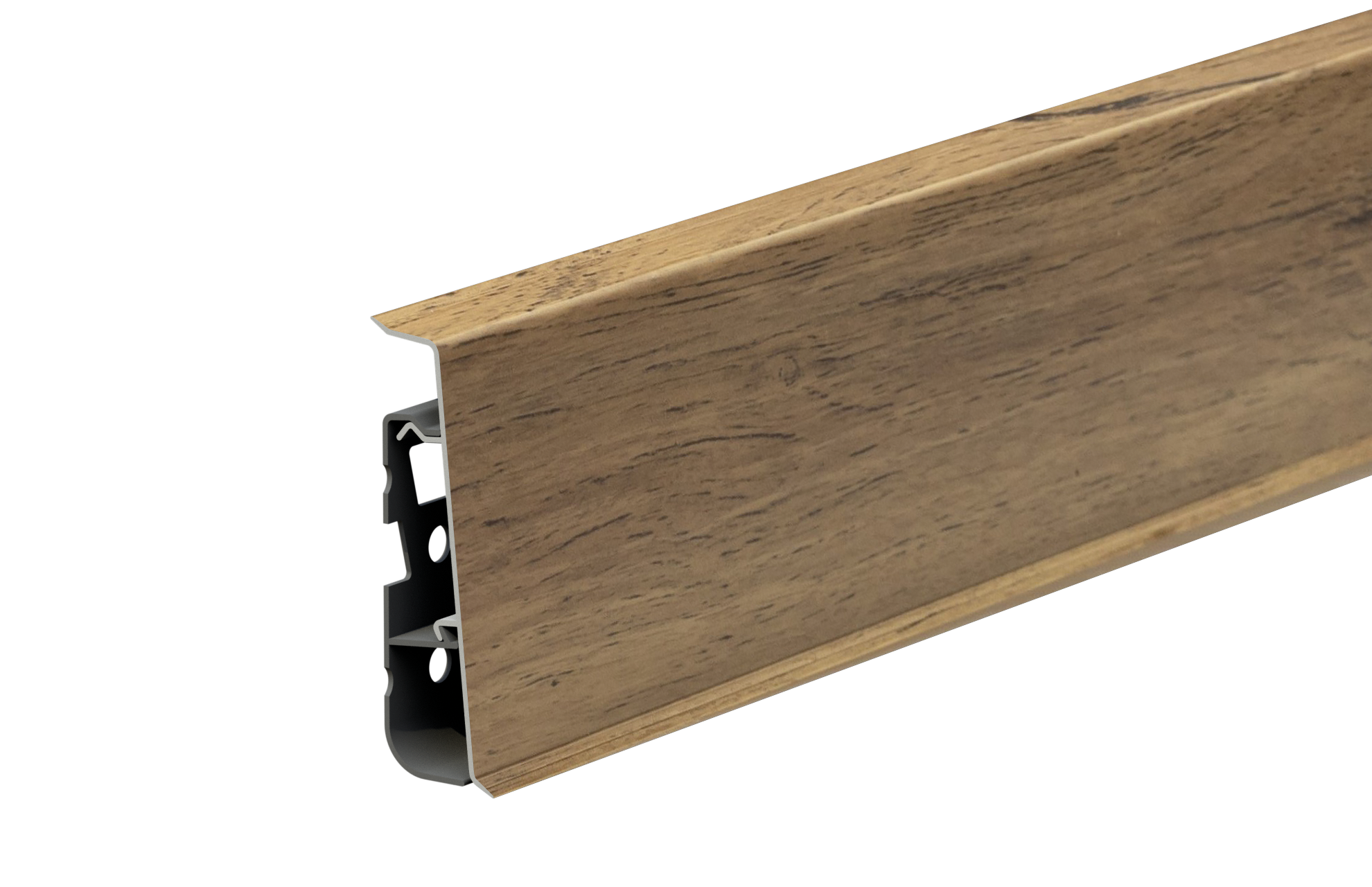 Listwa przypodłogowa PVC Hi Line Prestige 22x75mm Cezar Ateny Mat 2,50m