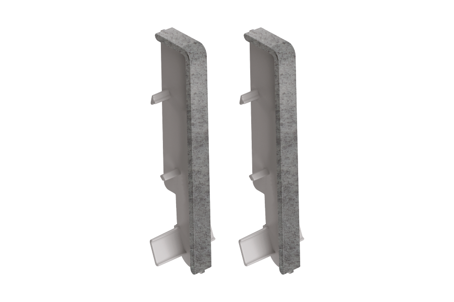 Connector for MASTERLINE skirting board 15x60mm 1 set = 2 pcs Cezar Grenlandia Mat