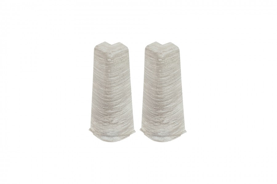 Narożnik zewnętrzny do listwy przypodłogowej Hi Line 23,4x75mm 1kpl=2szt Cezar Jesion Santiago Mat