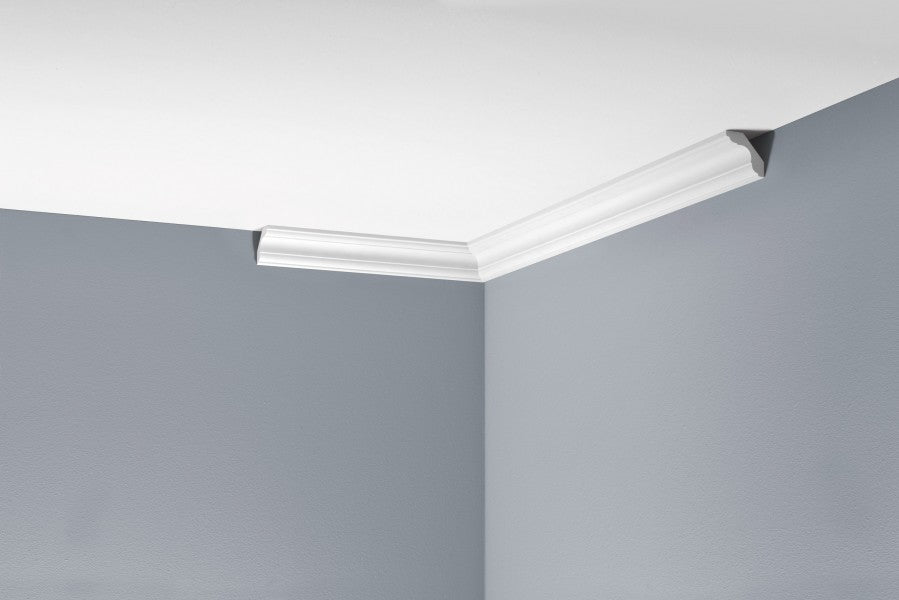 Listwa gzymsowa gładka LGG-06 Flex Cezar Biała 2,40m