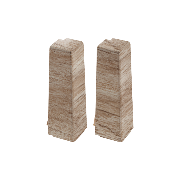 External corner for MASTERLINE skirting board 15x60mm 1 set = 2 pcs Cezar Pacyfik Mat