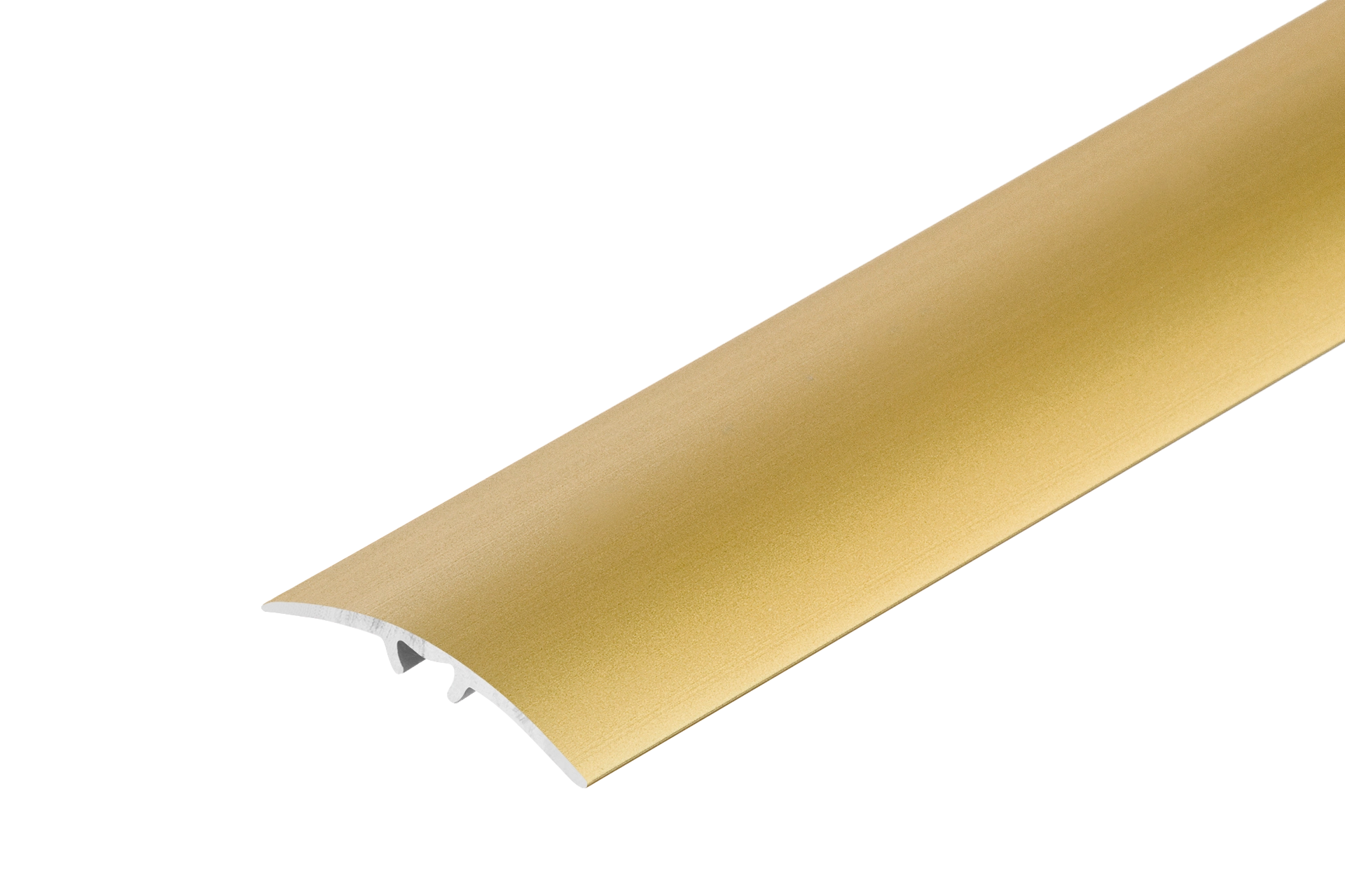 Profil progowy aluminiowy 30mm 5w1 Cezar Złoty Mat 1,86m