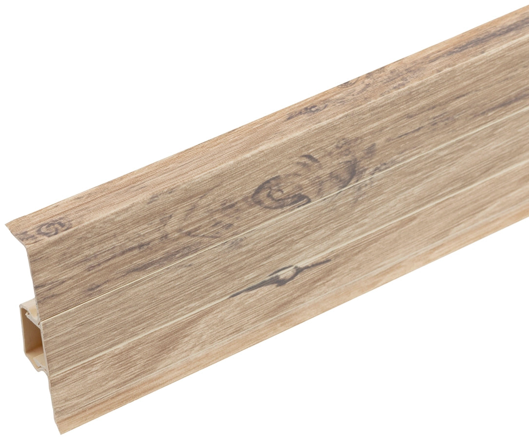 Listwa przypodłogowa PVC Cezar60 20x60mm Cezar Dąb Moravia Mat 2,50m