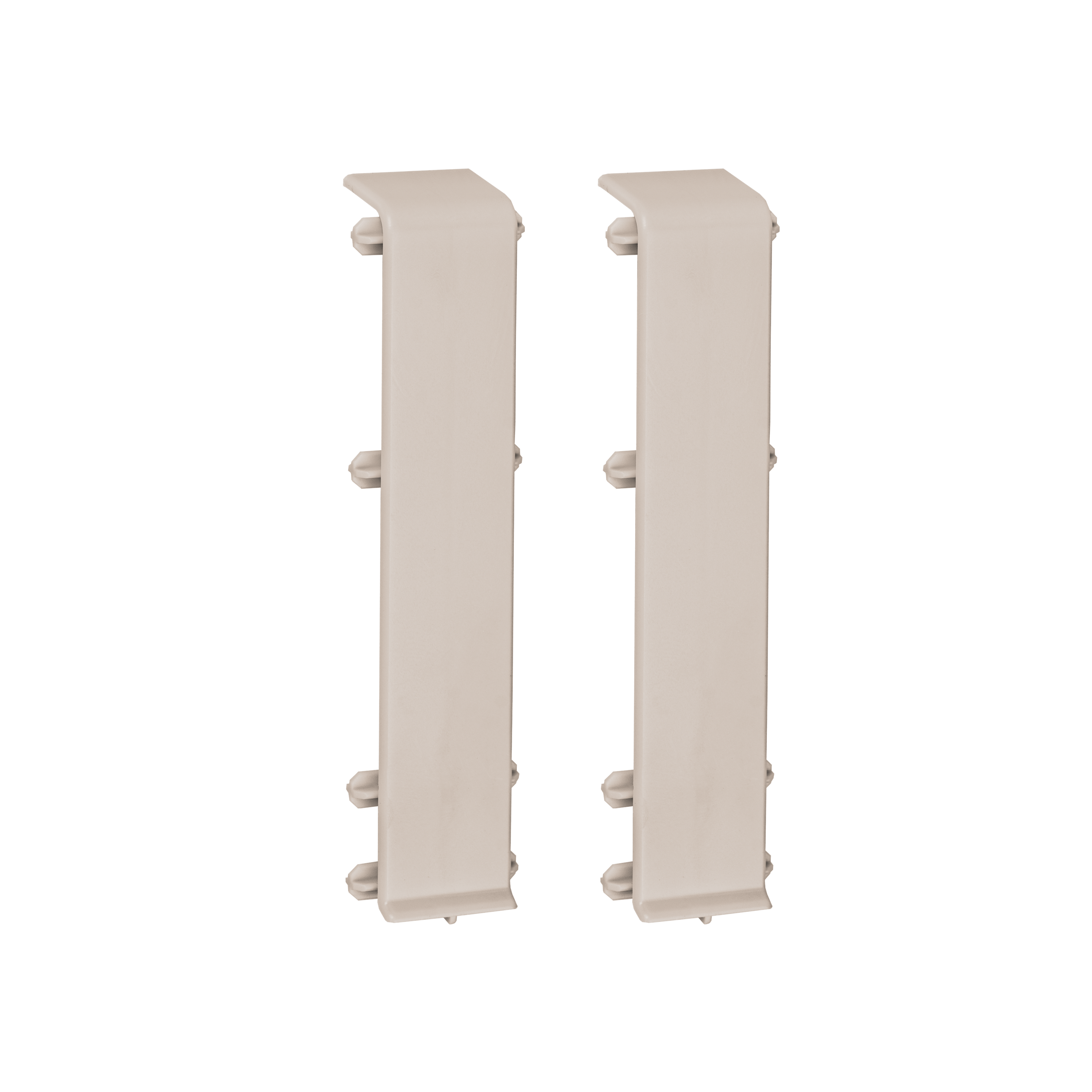 Łącznik do listwy przypodłogowej Hi Line 23,4x75mm 1kpl=2szt Cezar Kaszmir mat