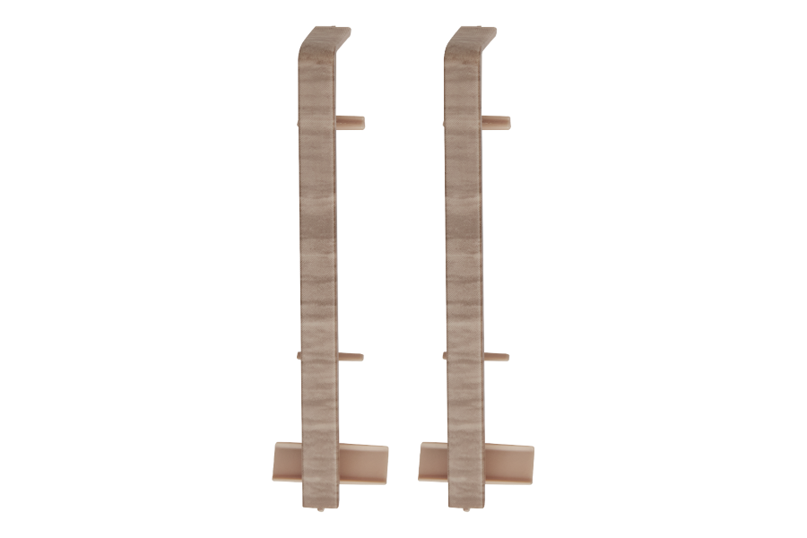 Łącznik do listwy przypodłogowej MASTERLINE 13x80mm 1kpl=2szt Cezar Light Coffee Mat