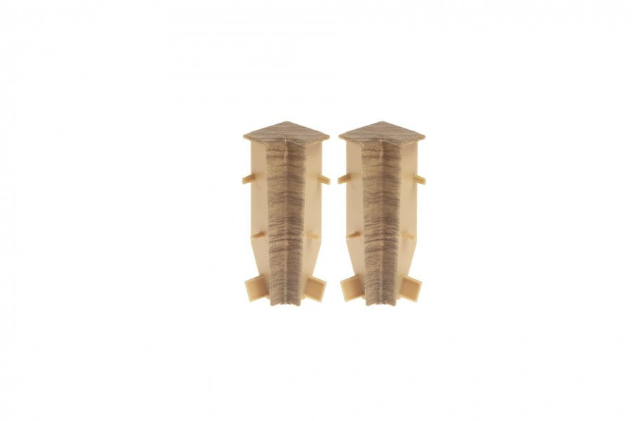 Internal corner for MASTERLINE skirting board 15x60mm 1 set = 2 pcs Cezar Heraklion Mat