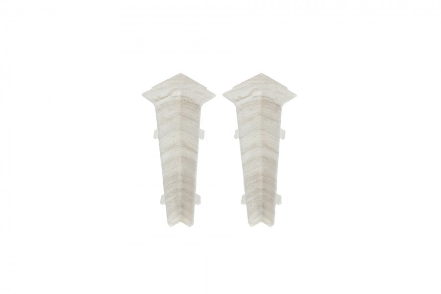 Narożnik wewnętrzny do listwy przypodłogowej Hi Line 23,4x75mm 1kpl=2szt Cezar Dąb Narwik Mat