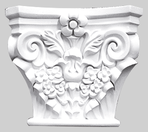 Kominek drzwi ściana KDS-14 Cezar Biały