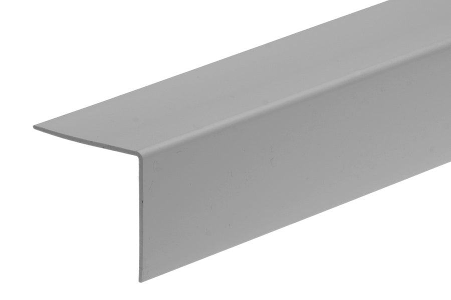 PVC corner protection profile 40x40x1.1mm 1m Dark Gray