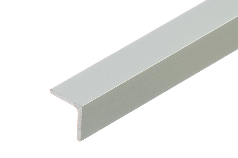 Protective profile angle aluminum anode 12x12x1.5mm 2m Silver