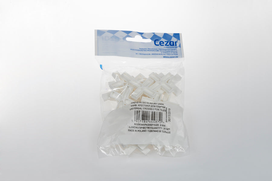 Tile crosses 8 mm 25 pcs.