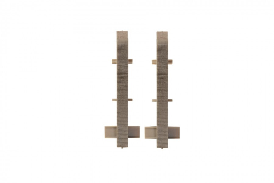 Торцевые заглушки для соединителя MASTERLINE 17,1x61,5 мм, 1 комплект = 2 шт. Saintes Oak Matt