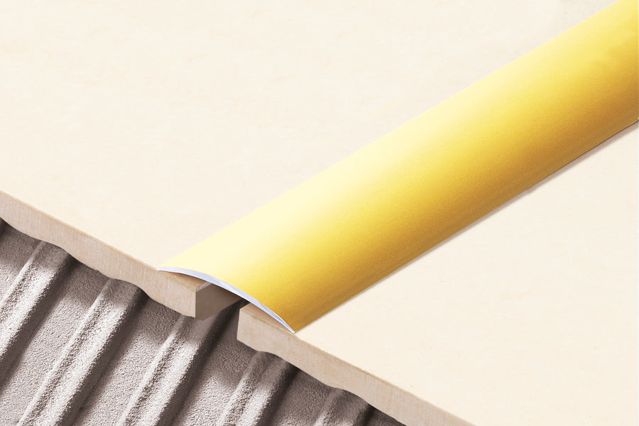 AL protective strip, oval, wide, 40mm, glued, L= 1.80m, Noble Oak