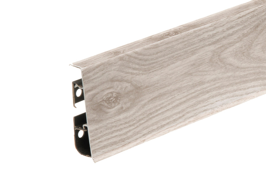 Hi-Line Prestige PVC Matt Skirting Board 75mm 2.5m Belfast Oak