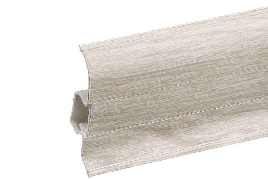 PVC Premium Classic skirting board 22x59mm L= 2.20m Labrador Oak Matt