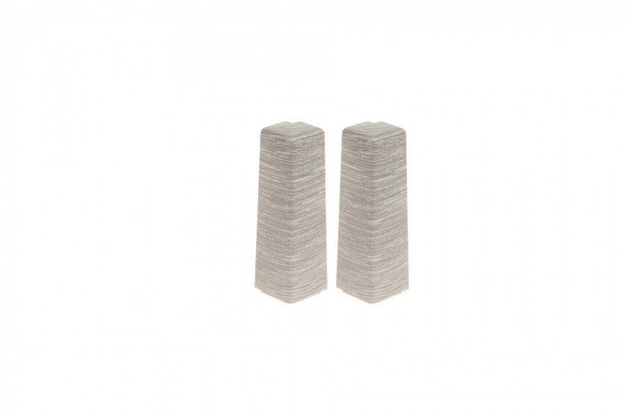 Zakończenia do listwy MASTERLINE 17,1x61 narożnik zewnętrzny 1kpl=2szt Dąb Mgielny Dublin Mat