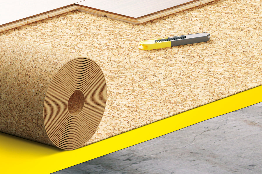 Underlay for underfloor heating panels 2.0mm Expert Cork Roll 10m2