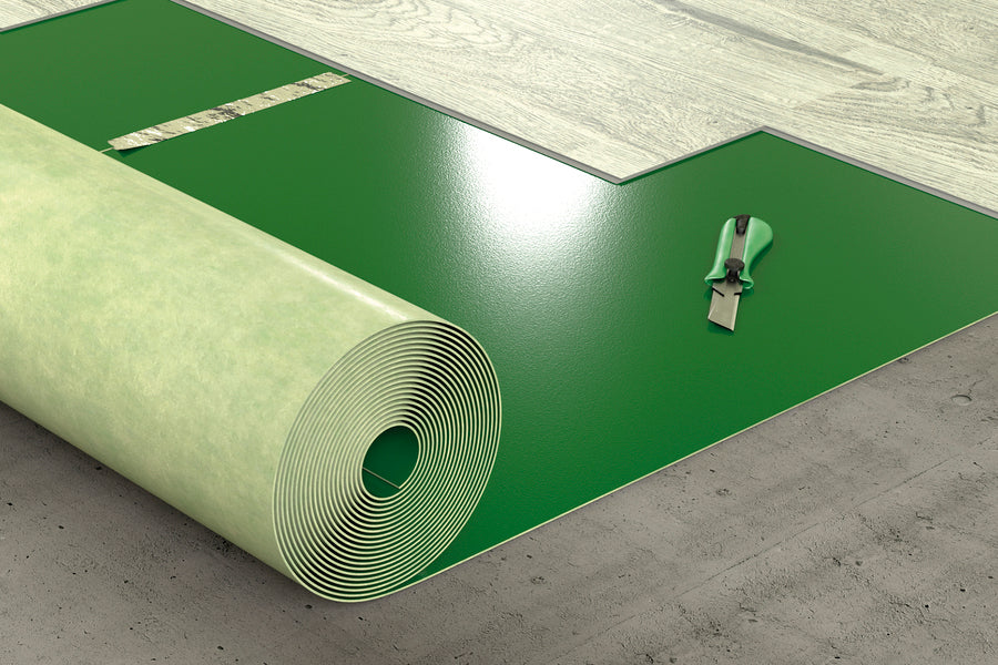 Подложка под панели для подогрева пола 1,5 мм Pro Antislip LVT рулон 10 м2