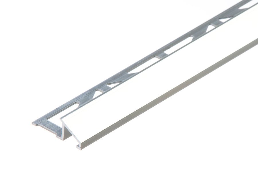 Profil najazdowy skośny aluminium naturalne 2m Srebrny