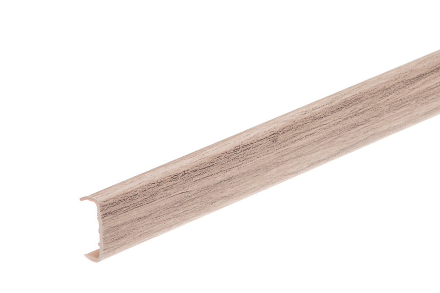 PVC furniture profile 18mm 2.6m Truffle Oak
