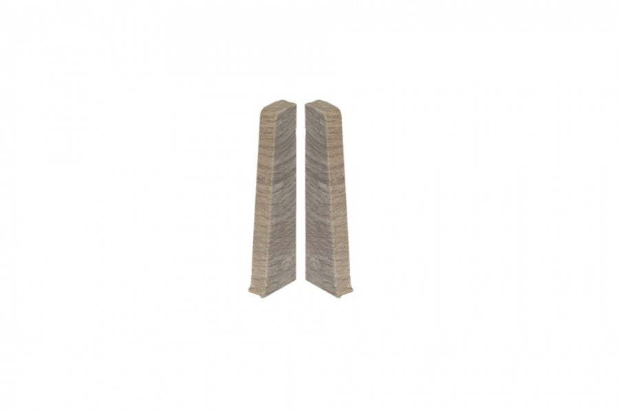 Hi Line skirting board end caps pair 1 set = 2 pcs (L+R) Lincoln Mat
