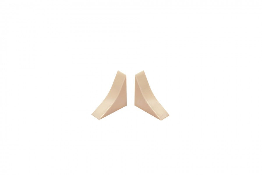 Cover cap for wide concave countertop strip BL 33 Marble Mil Gloss 2 pcs.