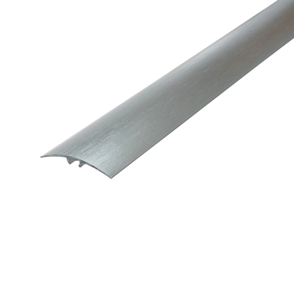 AL protective strip, push-in, 37mm, L= 0.83m, Silver, El-Polish, Brushed
