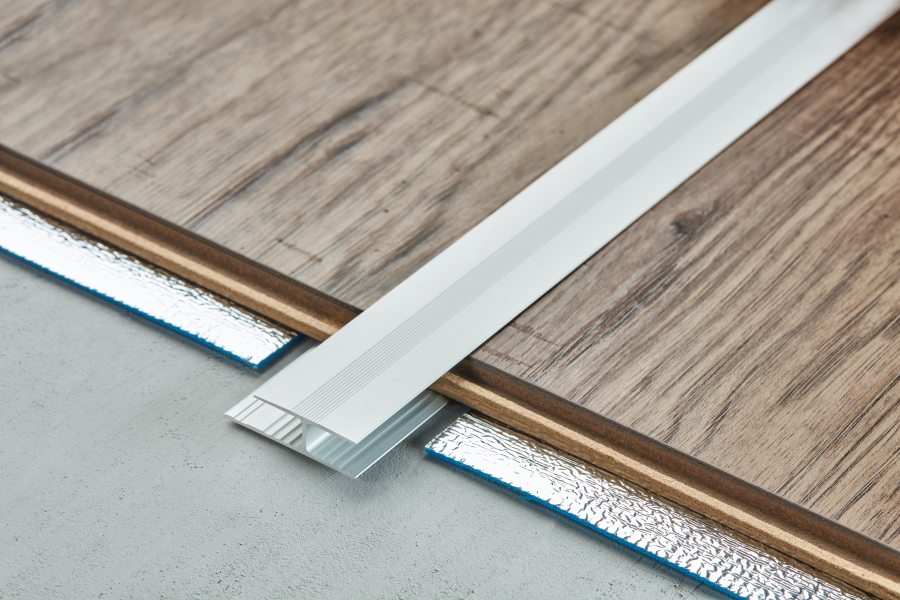 Profil połączeniowy do paneli aluminium anoda 8,5mm 1,8m Złoty