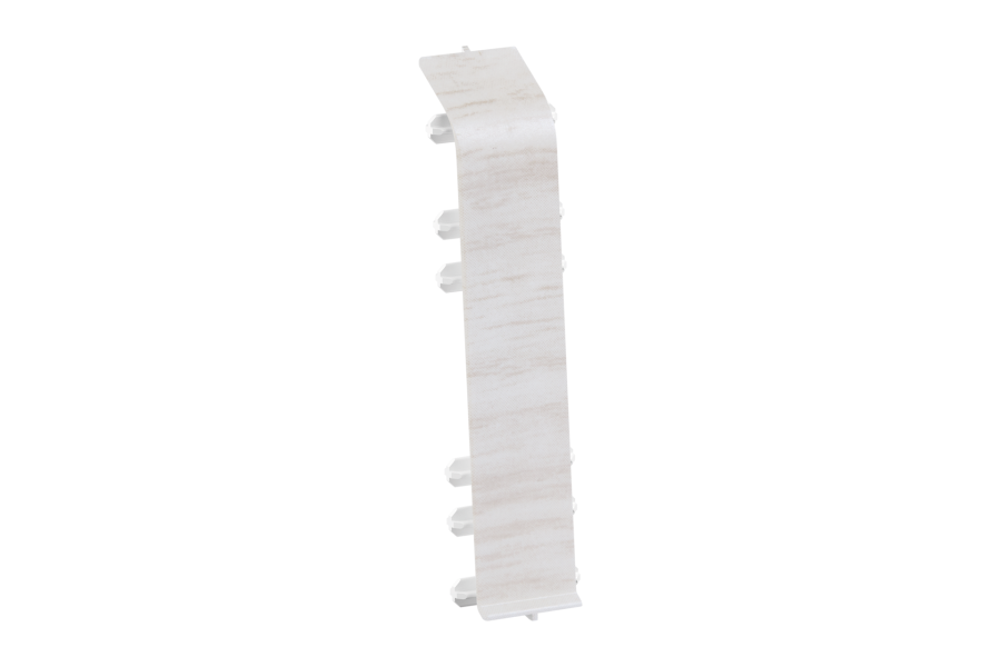 SOFTline skirting board connector 22.5x75mm 1 pack = 10 pcs Aspen Oak matt