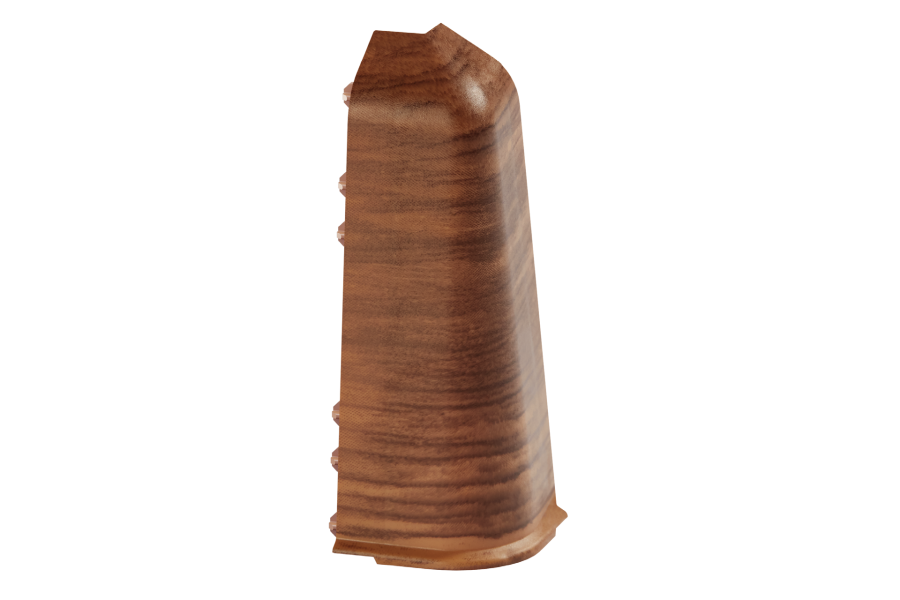 External corner for SOFTline skirting board 22.5x75mm 1 pack = 10 pcs Cantabrian Oak matt