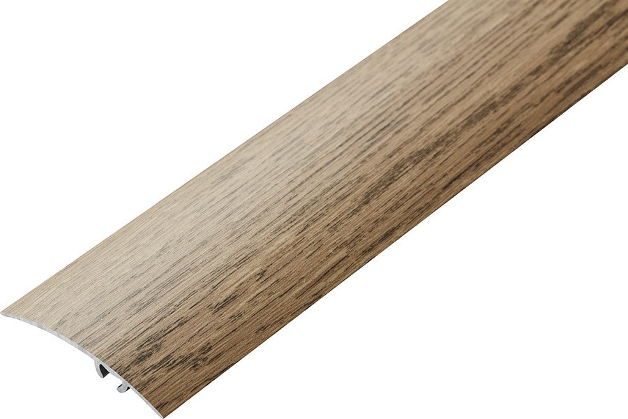 AL protective strip, push-in, 47mm, L= 1.86m, Natural Oak