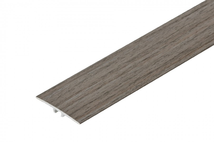 Защитная лента из алюминия, плоская вставка, 35 мм, длина = 1,80 м, цвет Verden Oak.