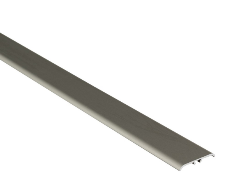 Protective Strip, Aluminium, Flat Oval Push-in, 35mm, Champagne, 0.93m