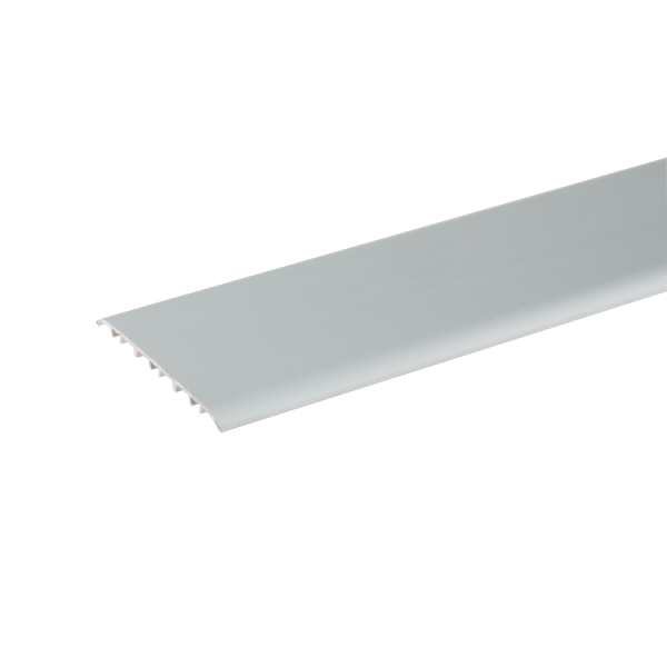 AL protective strip, flat oval insert, 80mm, L= 0.93m, Silver